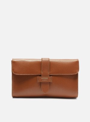 Bolsa Tiracolo Marrom Caramel Betina Pequena