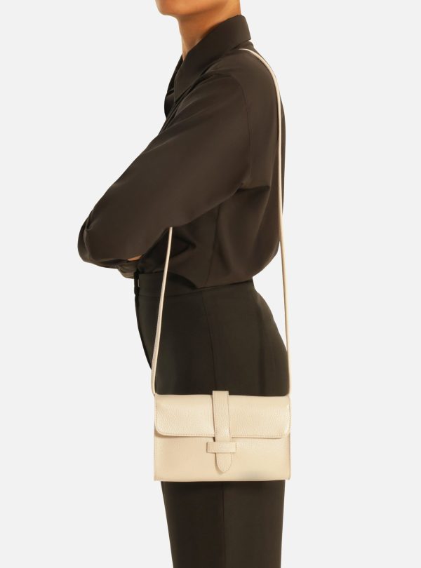 Bolsa Tiracolo Branca Milky Betina Pequena